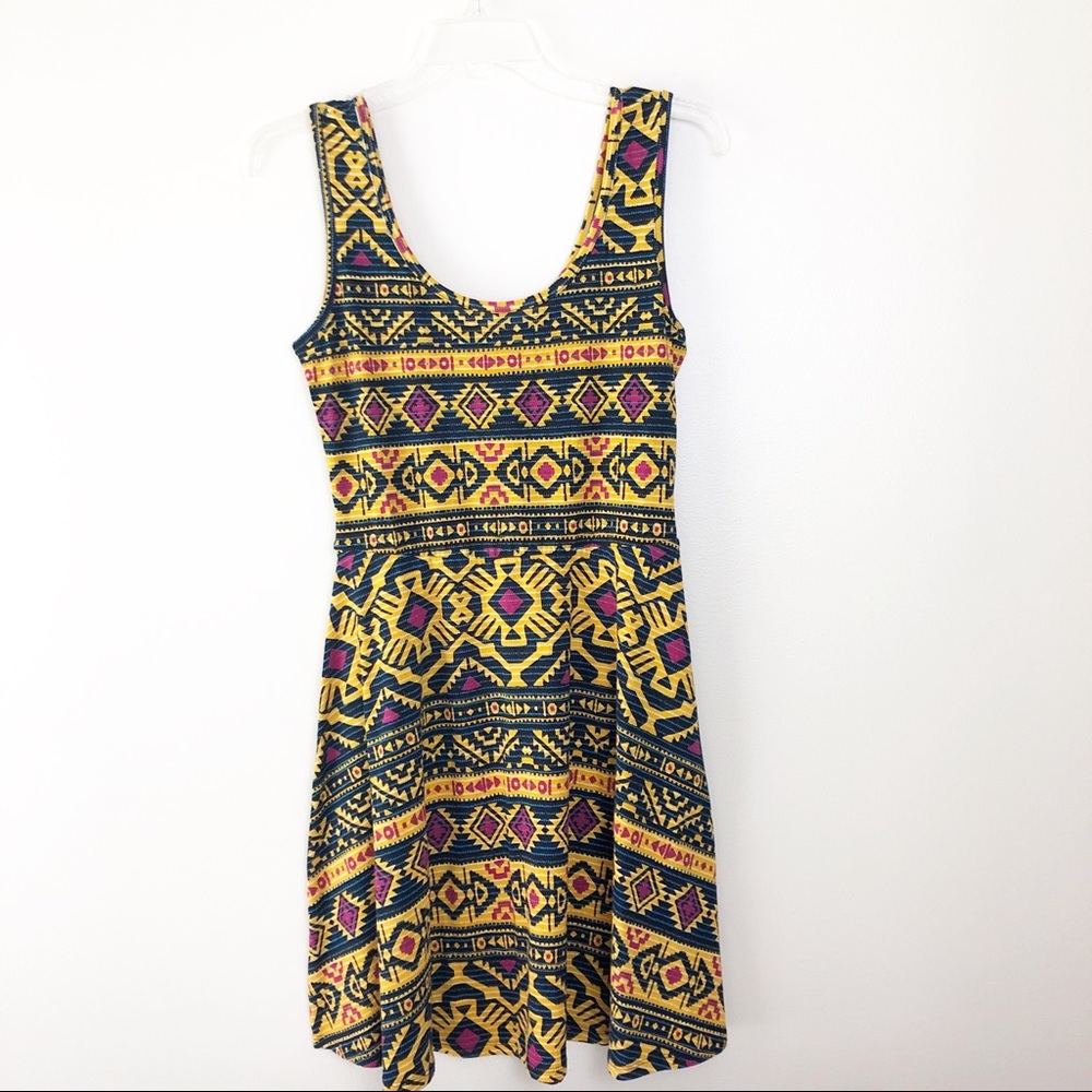 Printed Skater Dress